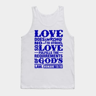 Romans 13:10 Tank Top